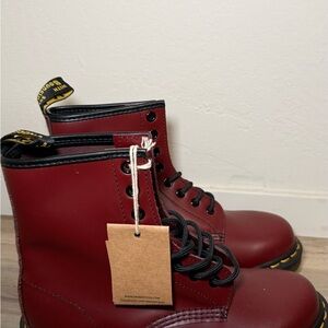 Dr. Martens Kids Cherry Red Boots